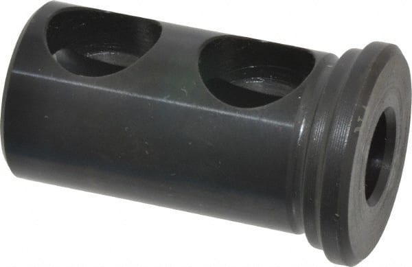 Global CNC Industries - 1/2" ID, 1" OD, 1-3/4" Length Under Head, Type J Lathe Tool Holder Bushing - 5/8" Hole Diam - Exact Tooling
