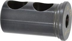Global CNC Industries - 1/2" ID, 1-1/4" OD, 2-1/8" Length Under Head, Type J Lathe Tool Holder Bushing - 5/8" Hole Diam - Exact Tooling