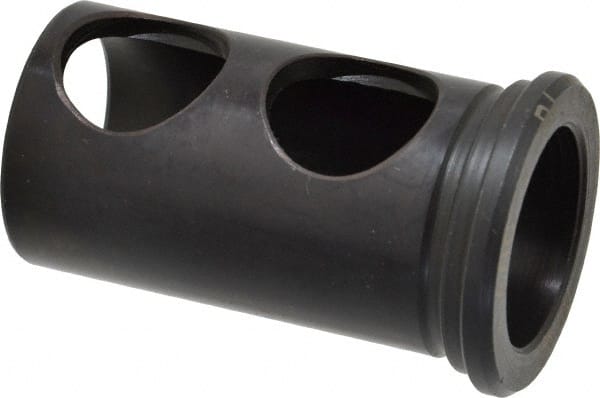 Global CNC Industries - 1" ID, 1-1/4" OD, 2-1/8" Length Under Head, Type J Lathe Tool Holder Bushing - 5/8" Hole Diam - Exact Tooling
