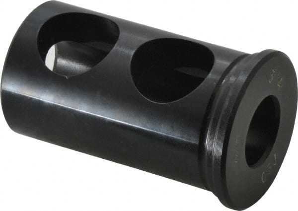 Global CNC Industries - 3/4" ID, 1-1/2" OD, 2-1/2" Length Under Head, Type J Lathe Tool Holder Bushing - 7/8" Hole Diam - Exact Tooling