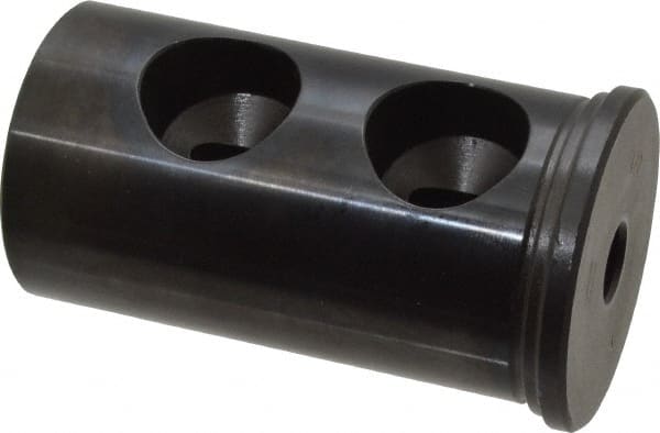 Global CNC Industries - 1/2" ID, 2" OD, 3-1/2" Length Under Head, Type J Lathe Tool Holder Bushing - 1" Hole Diam - Exact Tooling