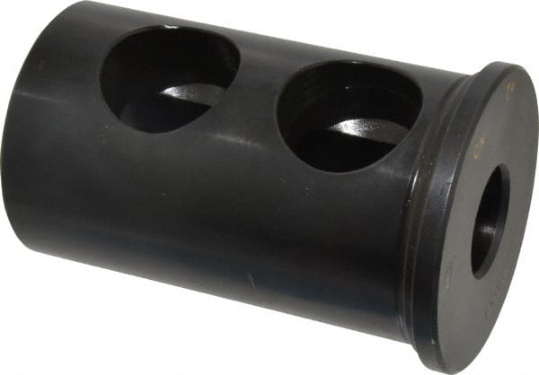 Global CNC Industries - 1" ID, 2-1/2" OD, 4" Length Under Head, Type J Lathe Tool Holder Bushing - 1-1/4" Hole Diam - Exact Tooling