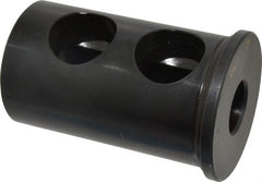 Global CNC Industries - 1" ID, 2-1/2" OD, 4" Length Under Head, Type J Lathe Tool Holder Bushing - 1-1/4" Hole Diam - Exact Tooling