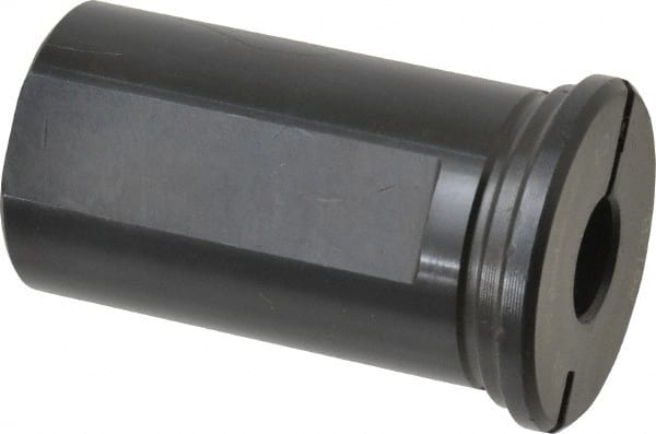 Global CNC Industries - 1/2" ID, 1-1/4" OD, 2-1/8" Length Under Head, Type B Lathe Tool Holder Bushing - Type B, 0.265 Inch Thick Head - Exact Tooling