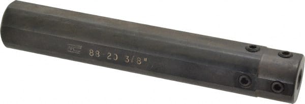 Global CNC Industries - 3/8" Bore Diam, 1" Shank Diam, Boring Bar Sleeve - 6" OAL, 1-3/4" Bore Depth - Exact Tooling