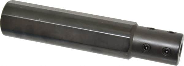 Global CNC Industries - 1/2" Bore Diam, 1-1/2" Shank Diam, Boring Bar Sleeve - 7" OAL, 2-1/4" Bore Depth - Exact Tooling