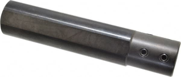 Global CNC Industries - 3/4" Bore Diam, 1-1/2" Shank Diam, Boring Bar Sleeve - 7" OAL, 2-1/4" Bore Depth - Exact Tooling
