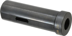 Global CNC Industries - MT3 Inside Morse Taper, Standard Morse Taper to Straight Shank - 5-3/4" OAL, Alloy Steel, Hardened & Ground Throughout - Exact Tooling