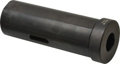Global CNC Industries - MT3 Inside Morse Taper, Standard Morse Taper to Straight Shank - 6-1/8" OAL, Alloy Steel, Hardened & Ground Throughout - Exact Tooling