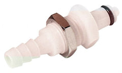 CPC Colder Products - 1/4" OD, Acetal Push-to-Connect Male Connector - 120 Max psi, White - Exact Tooling