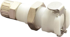 CPC Colder Products - 1/4" OD, Acetal Push-to-Connect Shutoff - 120 Max psi - Exact Tooling