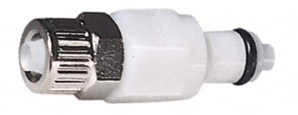 CPC Colder Products - 3/8" OD, Acetal Push-to-Connect Shutoff - 120 Max psi - Exact Tooling