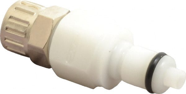 CPC Colder Products - 1/4" OD, Acetal Push-to-Connect Shutoff - 120 Max psi - Exact Tooling
