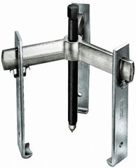 Proto - 10" Spread, 10 Ton Capacity, Puller - 10-1/4" Long, For Bearings, Gears & Pulleys - Exact Tooling