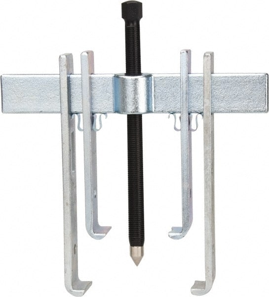 Proto - 10" Spread, 10 Ton Capacity, Puller - 10-1/4" Long, For Bearings, Gears & Pulleys - Exact Tooling