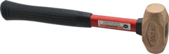 Proto - 1-1/2 Lb Head Brass Hammer - 12" OAL, Fiberglass Handle - Exact Tooling