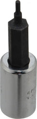 Proto - 1/4" Drive, 1/16" Hex Bit Socket - 1-7/8" OAL, 1" Bit Length - Exact Tooling