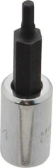 Proto - 1/4" Drive, 7/64" Hex Bit Socket - 1-7/8" OAL, 1" Bit Length - Exact Tooling