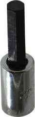 Proto - 1/4" Drive, 1/4" Hex Bit Socket - 1-7/8" OAL, 1" Bit Length - Exact Tooling