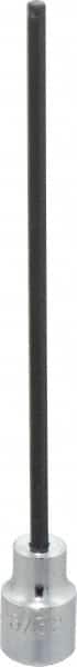 Proto - 3/8" Drive, 5/32" Hex Bit Socket - 6-3/32" OAL, 5" Bit Length, Long Hex Bit Socket - Exact Tooling