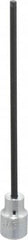 Proto - 3/8" Drive, 5/32" Hex Bit Socket - 6-3/32" OAL, 5" Bit Length, Long Hex Bit Socket - Exact Tooling