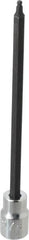 Proto - 3/8" Drive, 1/8" Hex Bit Socket - 6-3/32" OAL, 5" Bit Length, Long Ball End Hex Bit Socket - Exact Tooling