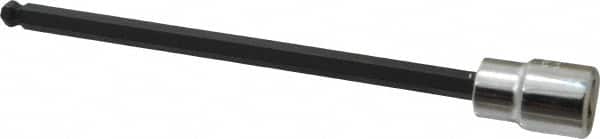 Proto - 3/8" Drive, 1/4" Hex Bit Socket - 6-3/32" OAL, 5" Bit Length, Long Ball End Hex Bit Socket - Exact Tooling