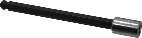 Proto - 3/8" Drive, 3/8" Hex Bit Socket - 6-3/32" OAL, 5" Bit Length, Long Ball End Hex Bit Socket - Exact Tooling