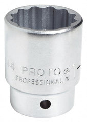 Blackhawk by Proto - 3/4" Drive, Standard Hand Socket - 12 Points, 2" OAL, Alloy Steel, Black Finish - Exact Tooling