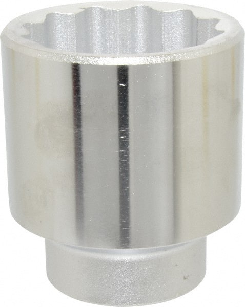 Proto - 2-1/8", 3/4" Drive, Standard Hand Socket - 12 Points, 3-9/32" OAL, Chrome Finish - Exact Tooling