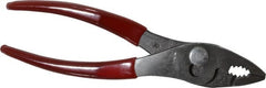 Proto - 5-13/16" OAL, 1-5/16" Jaw Length, 7/8" Jaw Width, Combination Slip Joint Pliers - Regular Nose Head, Standard Tool, Wire Cutting Shear - Exact Tooling