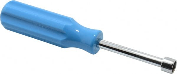 Proto - 9mm Solid Shaft Nutdriver - Plastic Handle, 6-3/4" OAL - Exact Tooling