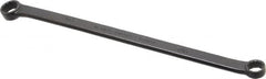 Proto - 5/16" x 3/8" 12 Point Offset Box Wrench - Double End, 6-15/16" OAL, Steel, Black Finish, 15° Offset - Exact Tooling