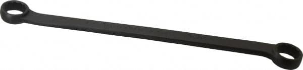 Proto - 15/16" x 1" 12 Point Offset Box Wrench - Double End, 15-1/2" OAL, Steel, Black Finish, 15° Offset - Exact Tooling