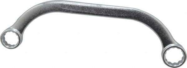 Proto - 7/16" x 1/2" 12 Point Obstruction Box Wrench - Double End, 5-3/4" OAL, Steel - Exact Tooling