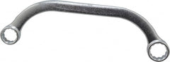 Proto - 7/16" x 1/2" 12 Point Obstruction Box Wrench - Double End, 5-3/4" OAL, Steel - Exact Tooling
