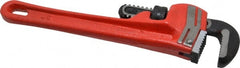 Proto - 8" Steel Straight Pipe Wrench - 1" Pipe Capacity - Exact Tooling