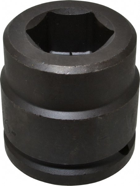 Proto - 1-1/2" Drive 1-11/16" Standard Impact Socket - 6 Points, 3-15/64" OAL - Exact Tooling
