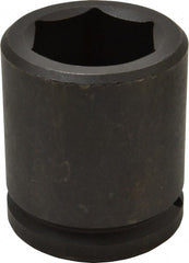 Proto - 1-1/2" Drive 2-1/16" Standard Impact Socket - 6 Points, 3-5/8" OAL - Exact Tooling