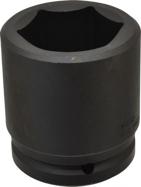 Proto - 1-1/2" Drive 2-5/8" Standard Impact Socket - 6 Points, 4-1/8" OAL - Exact Tooling