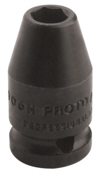 Proto - 1/4" Drive 9/32" Standard Impact Socket - 6 Points, 7/8" OAL - Exact Tooling