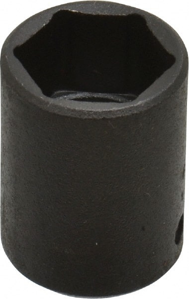 Proto - 1/4" Drive 1/2" Standard Impact Socket - 6 Points, 7/8" OAL - Exact Tooling