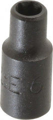 Proto - 1/4" Drive Impact Socket - 1" OAL - Exact Tooling