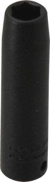 Proto - 1/4" Drive 9/32" Deep Impact Socket - 6 Points, 2" OAL - Exact Tooling