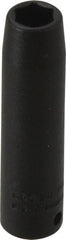 Proto - 1/4" Drive 9/32" Deep Impact Socket - 6 Points, 2" OAL - Exact Tooling