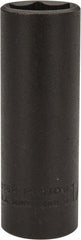 Proto - 1/4" Drive 1/2" Deep Impact Socket - 6 Points, 2" OAL - Exact Tooling