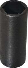 Proto - 1/4" Drive 9/16" Deep Impact Socket - 6 Points, 2" OAL - Exact Tooling