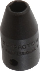 Proto - 1/4" Drive 5mm Standard Impact Socket - 6 Points, 7/8" OAL - Exact Tooling