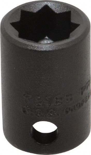 Proto - 3/8" Drive 3/8" Standard Impact Socket - 8 Points, 1" OAL - Exact Tooling