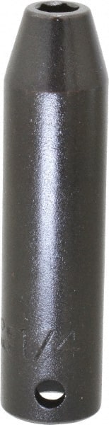 Proto - 3/8" Drive 1/4" Deep Impact Socket - 6 Points, 2-3/4" OAL - Exact Tooling